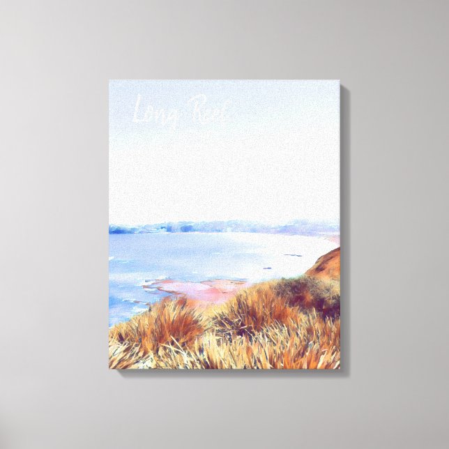 Long Reef Sydney beach Northern Beaches travel Canvas Print (Front)