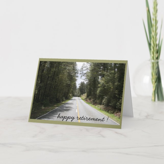 long roads traveled card (Front)