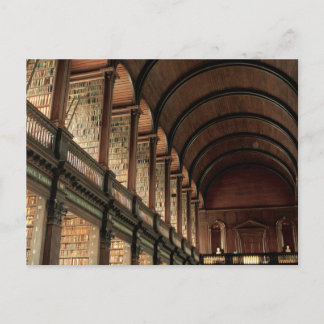 Long Room Trinity College Postcard