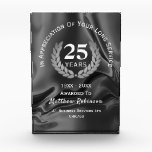Long Service Appreciation Personalized  Acrylic Award<br><div class="desc">A lovely commemorative appreciation gift for a long serving employee and easy to edit with a names and number of years service; at no extra cost.</div>