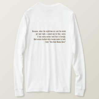 Long-sl tee, book jacket photo One Good Mama Bone T-Shirt