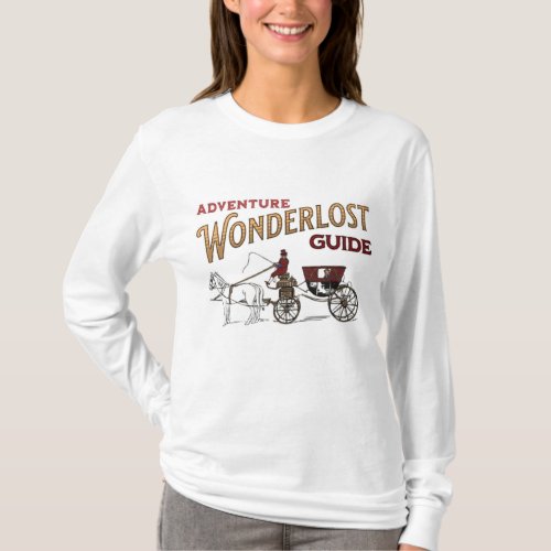 long sleeve adventure guides  T_Shirt