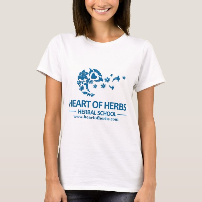 Long Sleeve Heart of Herbs Herbal School T T-Shirt (Front)