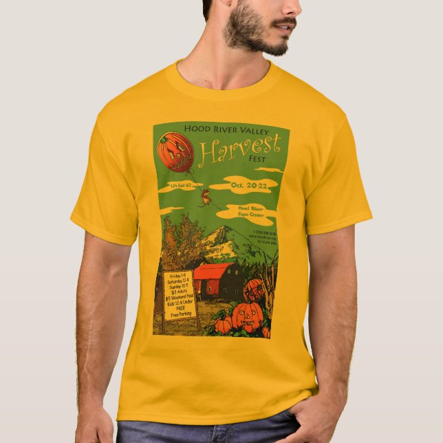 long sleeve in gold T-Shirt (Front)