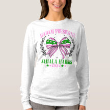 Long Sleeve Kamala for 2024 Women's T-shirt