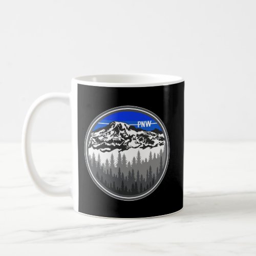 Long Sleeve Pacific Northwest Tshirt Coffee Mug