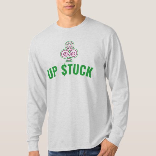 Long Sleeve Poker T_shirt Uptuck UpStuck