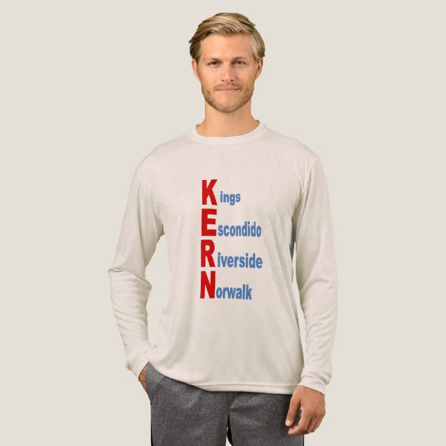  Long Sleeve Shirt oatmeal  CALIFORNIA   TOURISM   (Full Front)