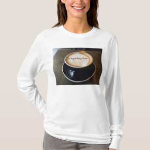 Long sleeve shirt w/coffee by Tony Cimino