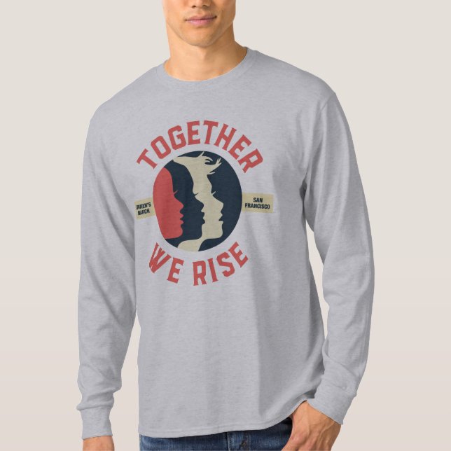 Long Sleeve Shirt Women’s March San Francisco (Front)