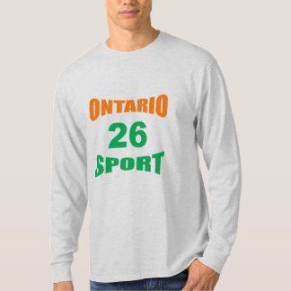 Long Sleeve T-Shirt ash ONTARIO SPORT 26