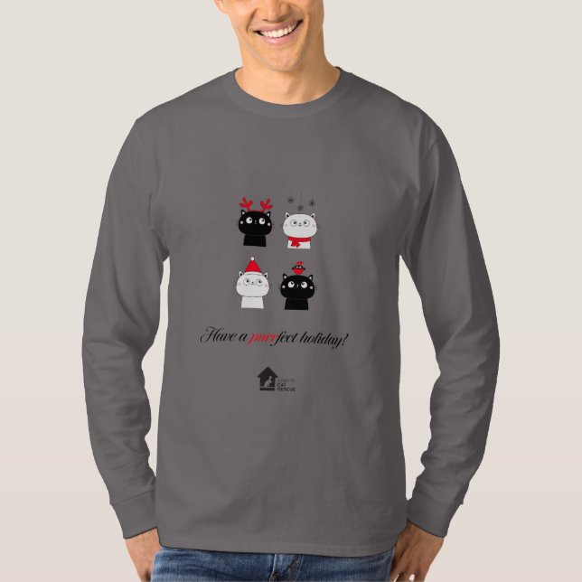 Long Sleeve T-Shirt - Puurfect Holiday (Front)