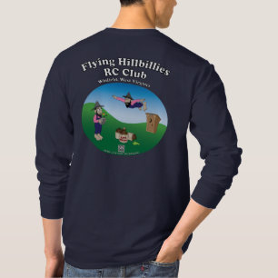 Long Sleeve T-Shirt w/Graphics on Front & Back