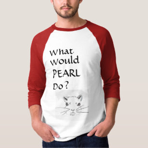 long sleeve t shirt with pithy squirrel reminder