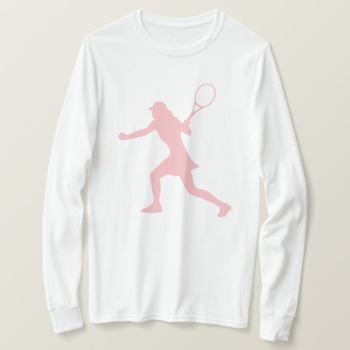 Long sleeve tennis shirt for women  Custom color