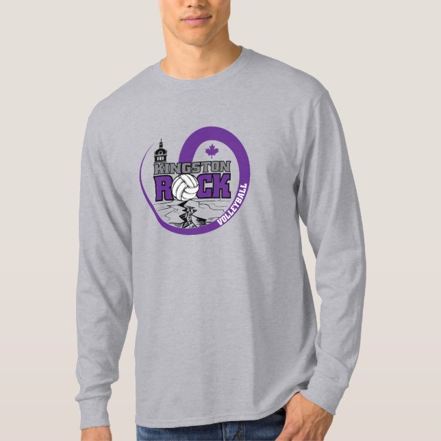 Long Sleeve TShirt - Gray (Front)