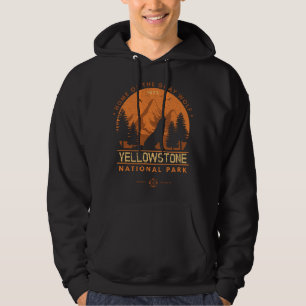 Long Sleeve Yellowstone T-Shirt Wild Howling Gray Hoodie