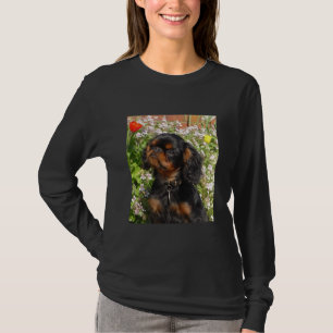 Long sleeved shirt : King charles spaniel