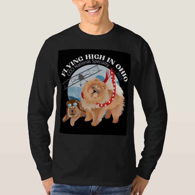 Long-sleeved T-Shirt - Dark color (Front)