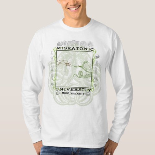 Long sleeved t_Shirt with Miskatonic University 