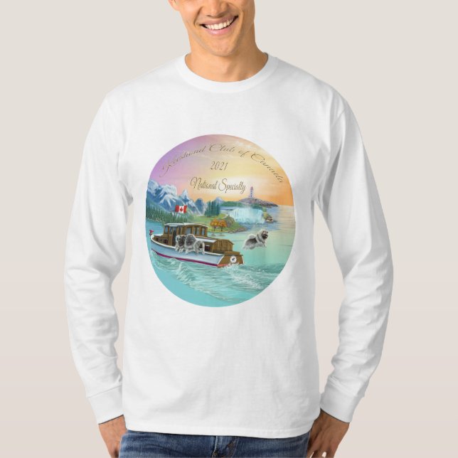 Long Sleeved Tee - with KCC National Logo (Front)