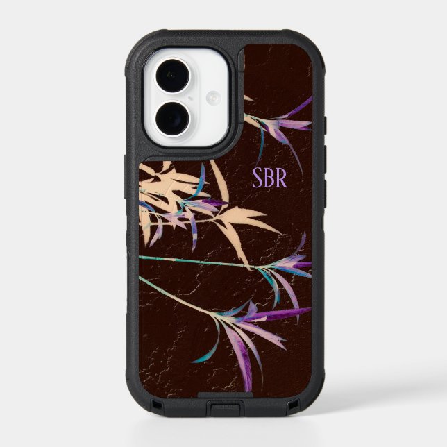 Long Stemmed Leaves Otterbox iPhone Case (Back)
