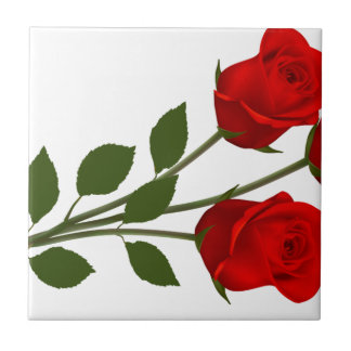 Long Stemmed Roses Tile