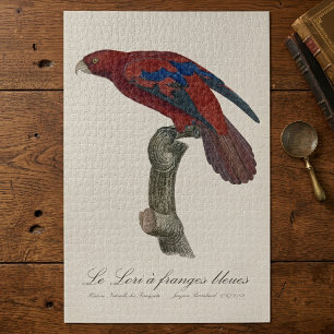 Long-Tailed Red Lory, Trichoglossus borneus Jigsaw Puzzle