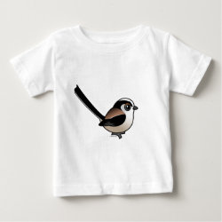 Long-tailed Tit Baby Fine Jersey T-Shirt
