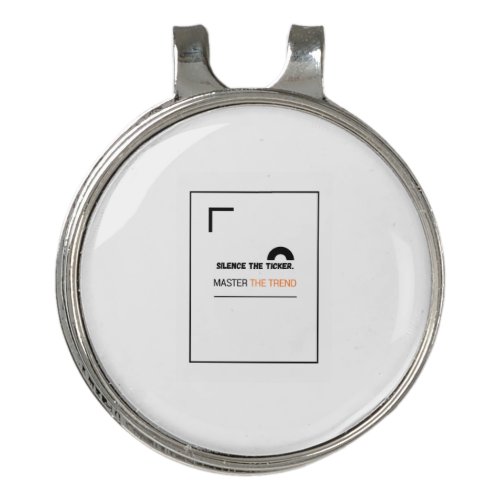 Long Term Investor Golf Hat Clip | silence design