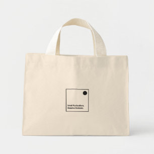 Long Term Investor – Small Fluctuations Mini Tote Bag