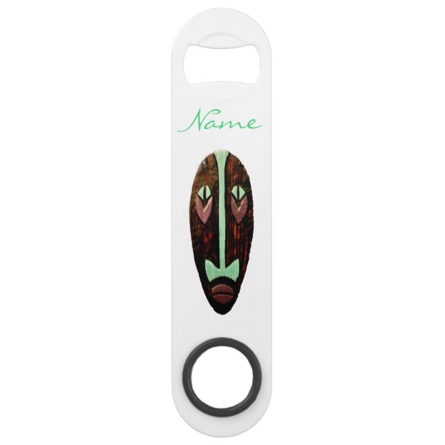 Long Tiki Mask Thunder_Cove Bar Key (Front)