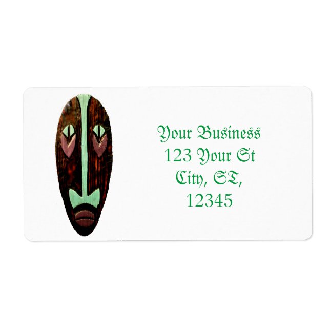Long Tiki Mask Thunder_Cove Label (Front)