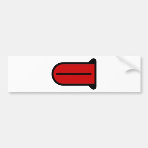 Long Tongue  Bumper Sticker