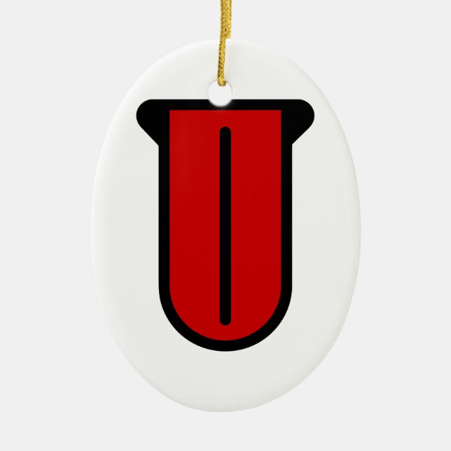 Long Tongue 👅 Ceramic Ornament (Front)