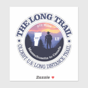Long Trail (rd2) Sticker
