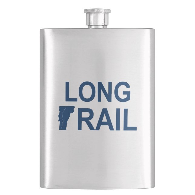 Long Trail Vermont Flask (Front)
