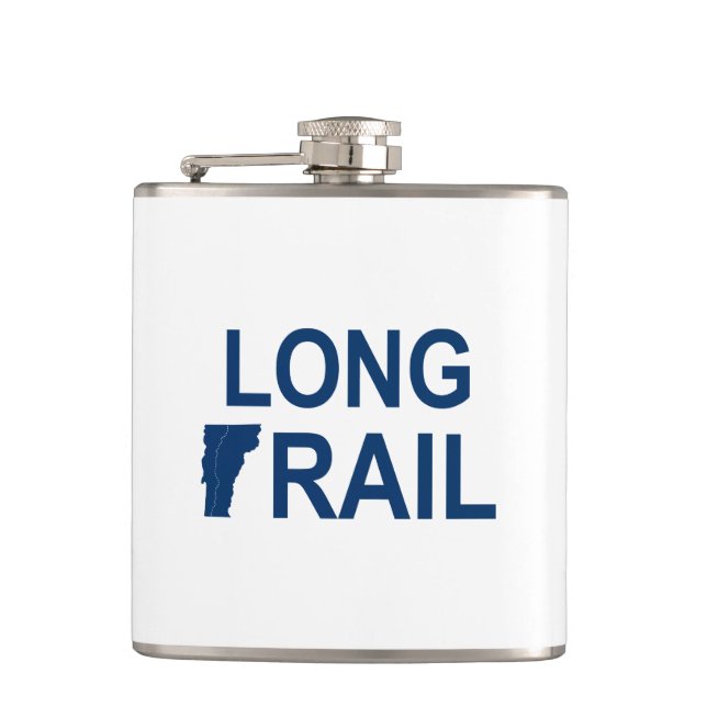 Long Trail Vermont Flask (Front)