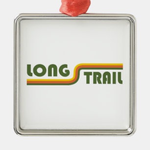 Long Trail Vermont Metal Ornament