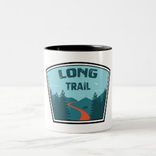 Long Trail Vermont Two-Tone Coffee Mug