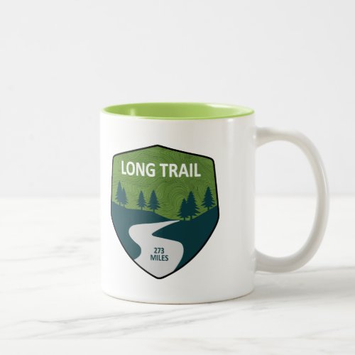 Long Trail Vermont Two_Tone Coffee Mug