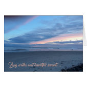 Long Walks and Sunsets on the Beach Any Occasion (Front Horizontal)