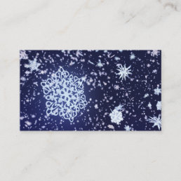 Long Winter&#39;s Night Bookmarks Business Card