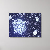 Long Winter's Night Canvas Print