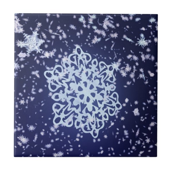 Long Winter's Night Decorative Tile / Trivet