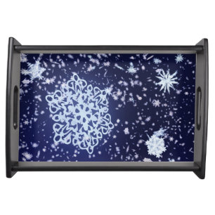 Long Winter's Night Serving Tray