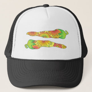 Long Yellow Peppers Trucker Hat