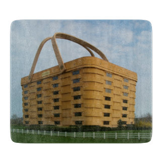 Longaberger Basket Glass Cutting Board