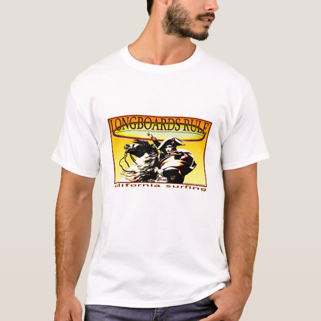 LONGBOARDS RULE T-Shirt (Front)