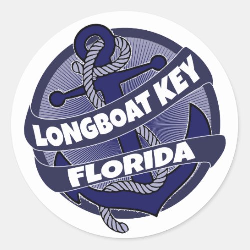 Longboat Key Florida anchor stickers